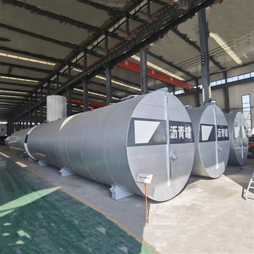 Principais funções do tanque de betume